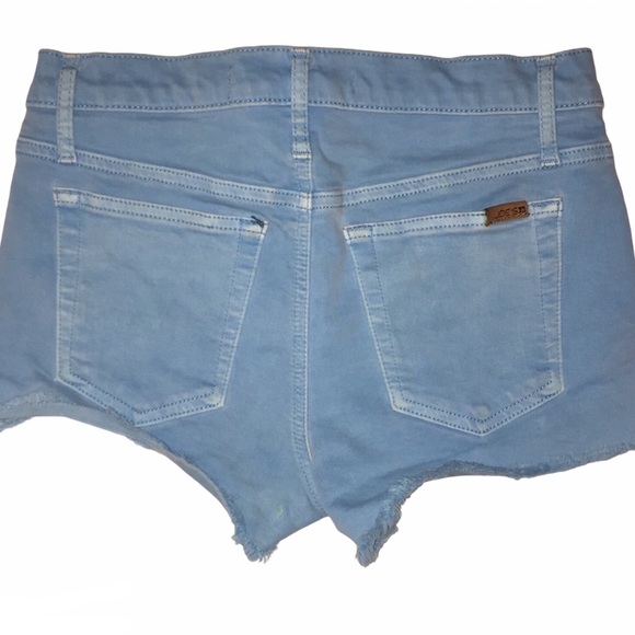 Joe’s Wild Blue Short cut Shorts Size W26 - Picture 3 of 11